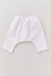 Baby Apple Trousers Pink Stripe - Designed by Ingrid Lewis - Strawberries & Cream