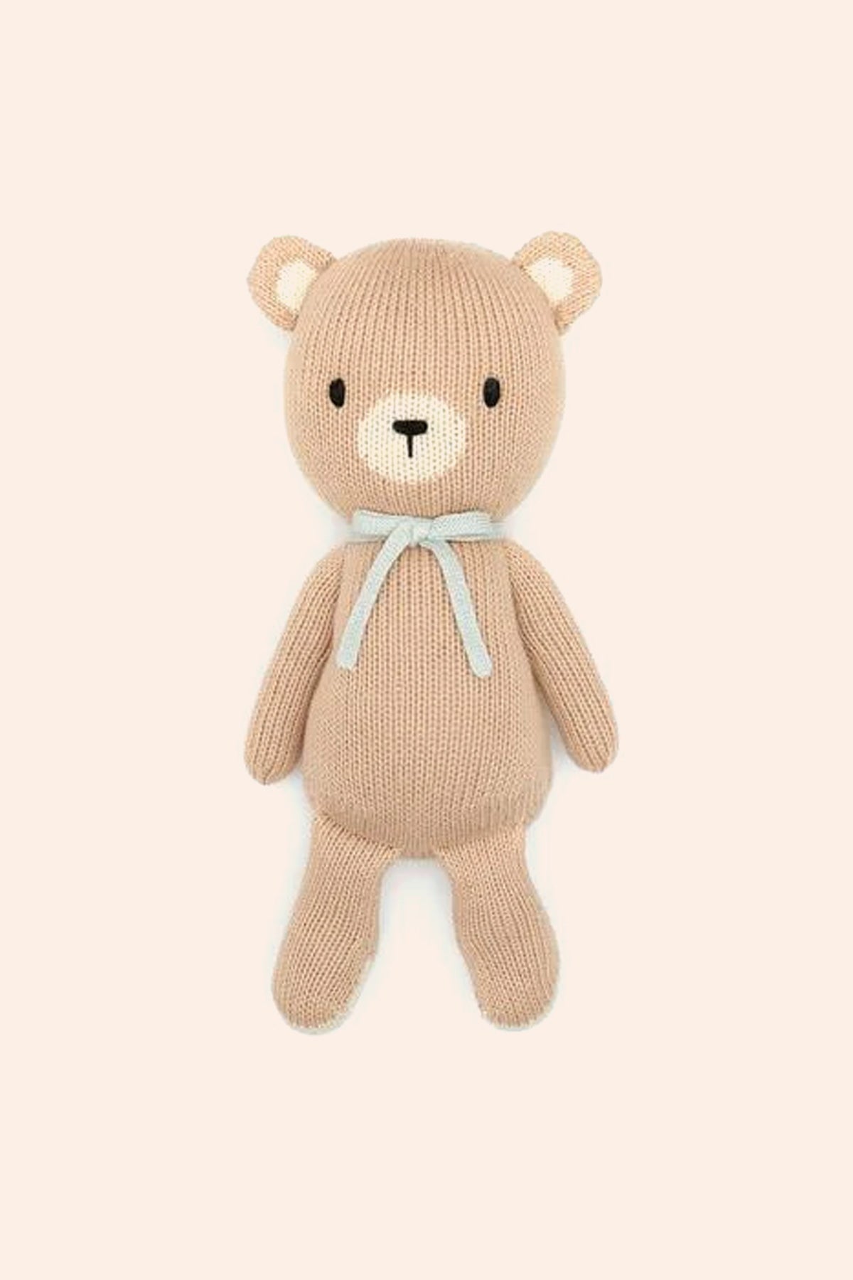 Baby Bear Beige & Light Blue - Tuntun