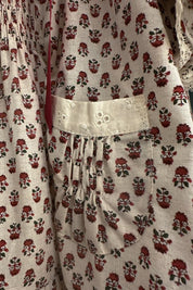 Baby Blueberry Dress - Cream Tea - Designed by Ingrid Lewis - Strawberries and Cream