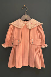 Baby Piano Dress Blush Pink - Designed by Ingrid Lewis - Strawberries and Cream