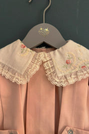 Baby Piano Dress Blush Pink - Designed by Ingrid Lewis - Strawberries and Cream
