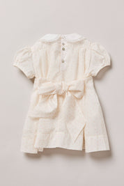 Baby Eloise Dress in Blush Polka Dots