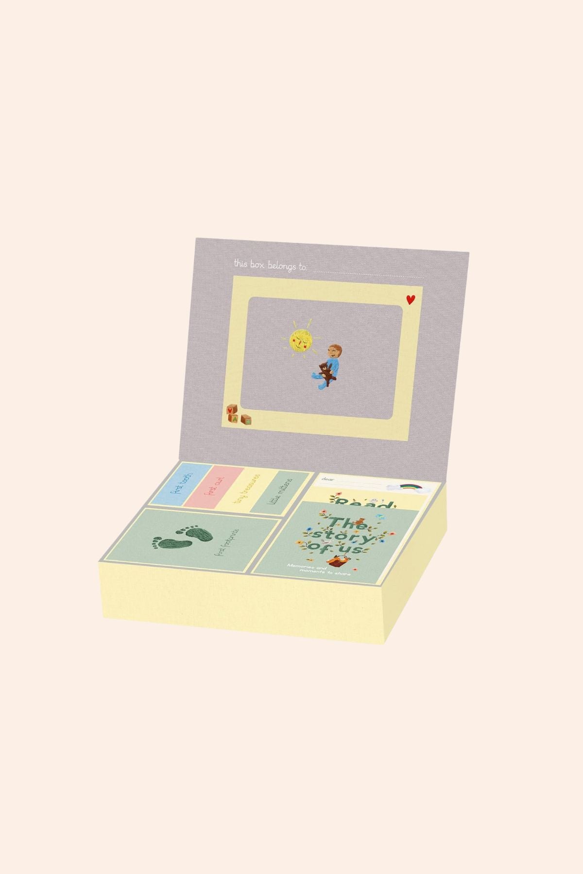 Baby Memory Box - Strawberries & Cream 