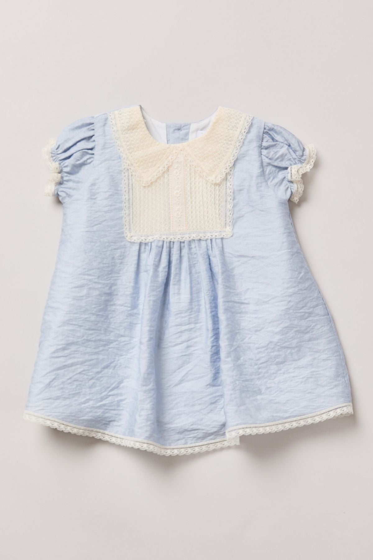 Baby Pleated Dress - Seaside - Strawberries & Cream