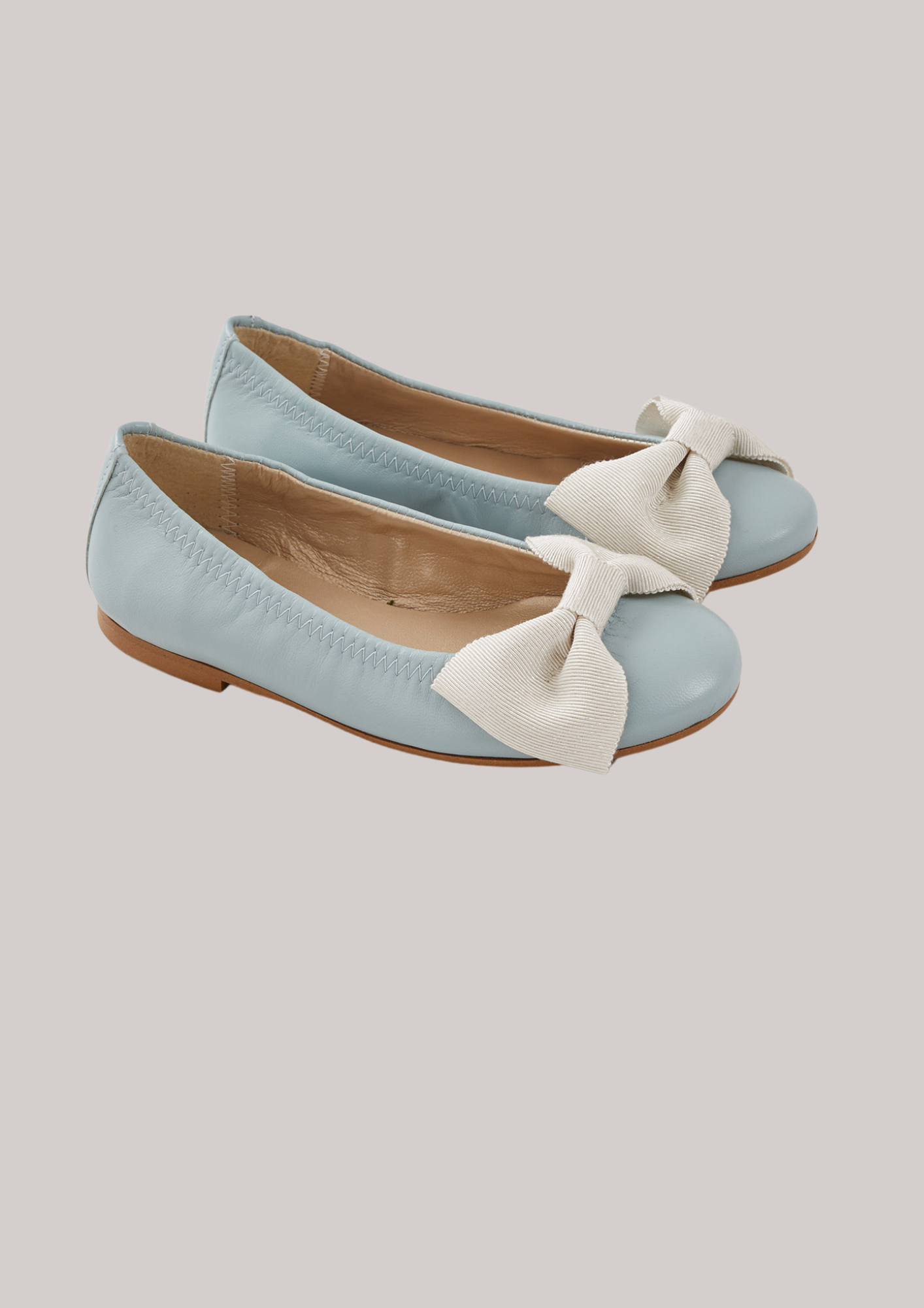 Ballerina Bow - Pastel Blue - Strawberries & Cream 