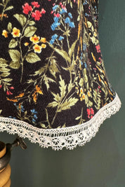 Bubble Dress in Autumn Meadow Cord - Designed by Ingrid Lewis - Strawberries and Cream