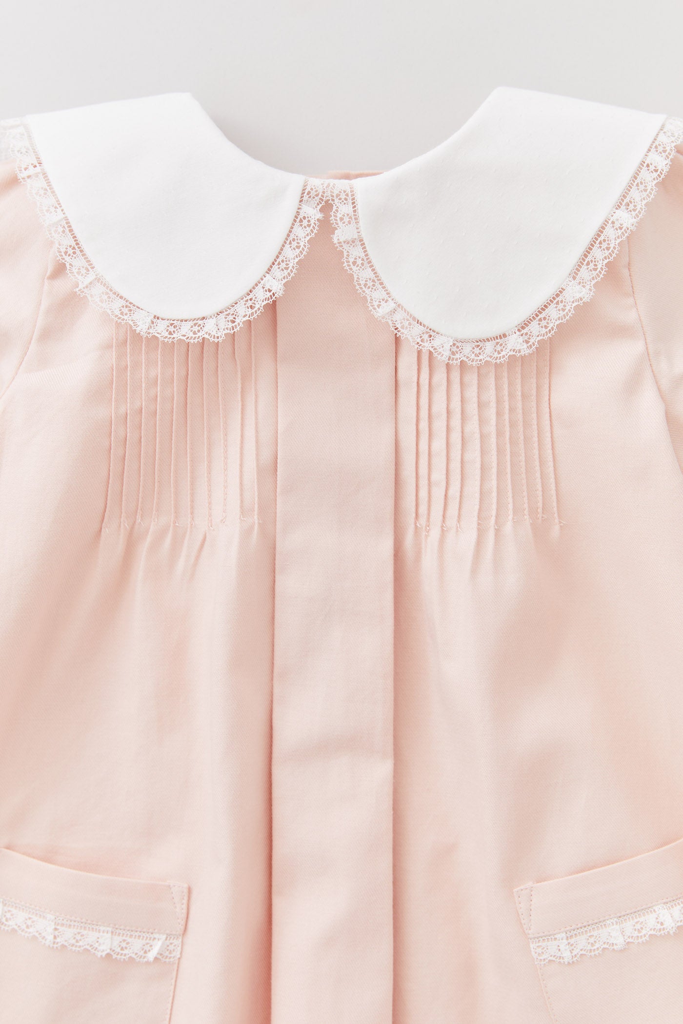Bubble Dress Long Sleeve in Blush Pink - Designed by Ingrid Lewis - Strawberries & Cream