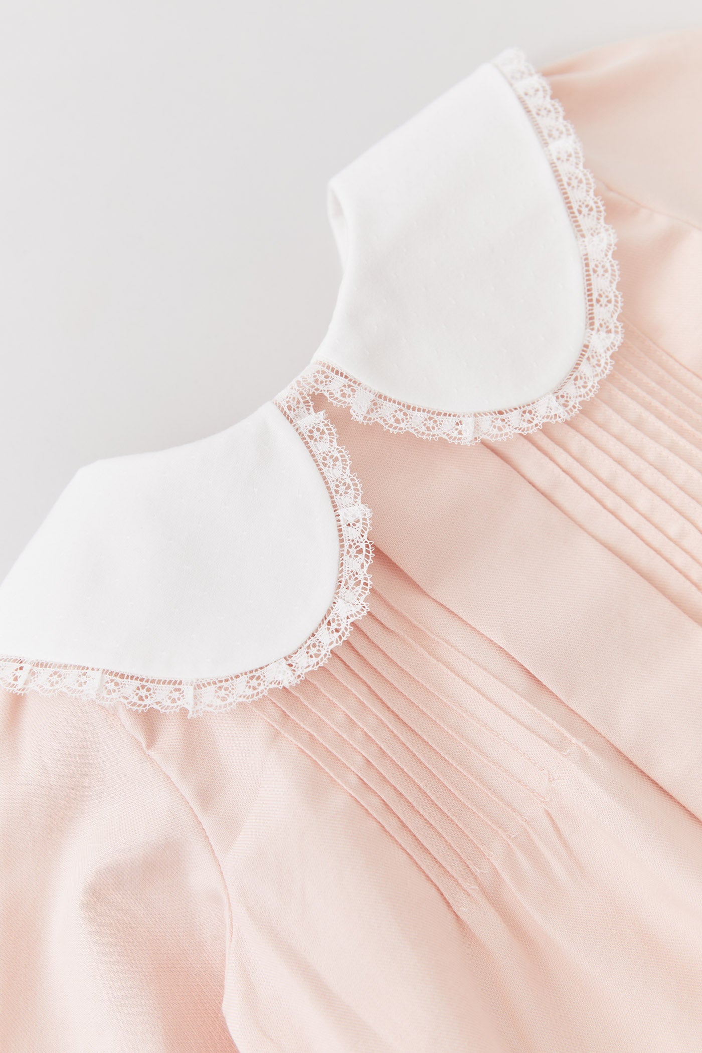 Bubble Dress Long Sleeve in Blush Pink - Designed by Ingrid Lewis - Strawberries & Cream