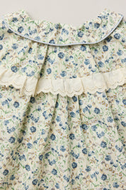 Cranberry Blouse Hydrangea Blooms - Designed by Ingrid Lewis - Strawberries & Cream