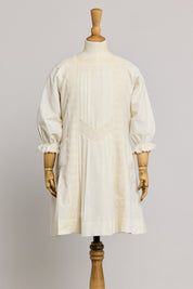 Custard Dress Cream in Gold Glitter - Designed by Ingrid Lewis - Strawberries & Cream