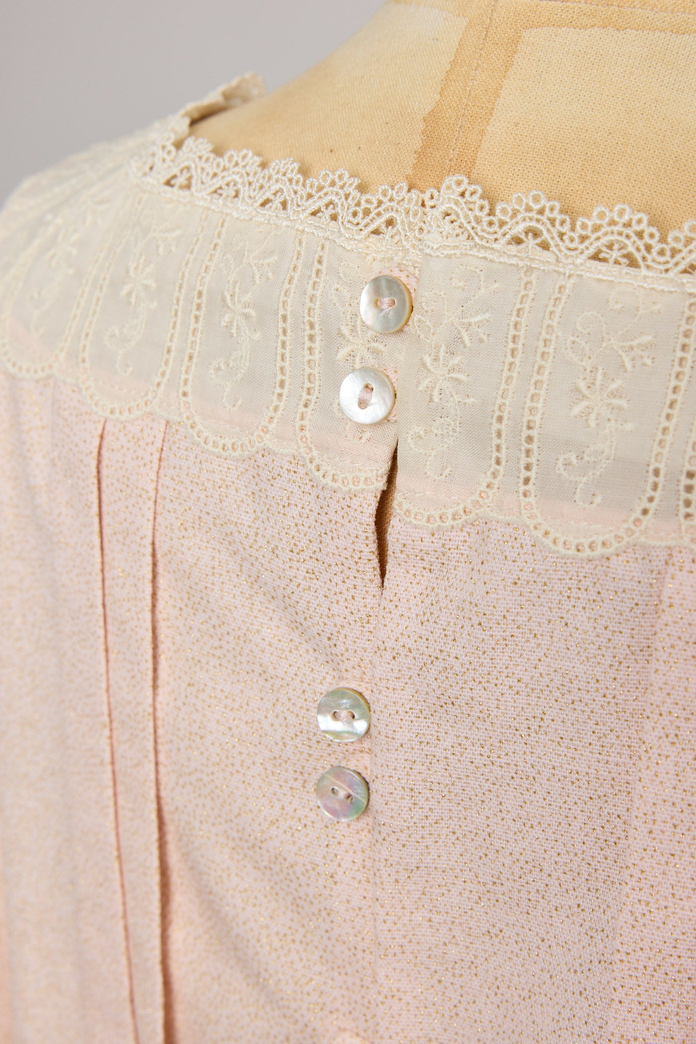 Custard Dress in Pink Glitter - Designed by Ingrid Lewis - Strawberries & Cream