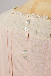 Custard Dress in Pink Glitter - Designed by Ingrid Lewis - Strawberries & Cream