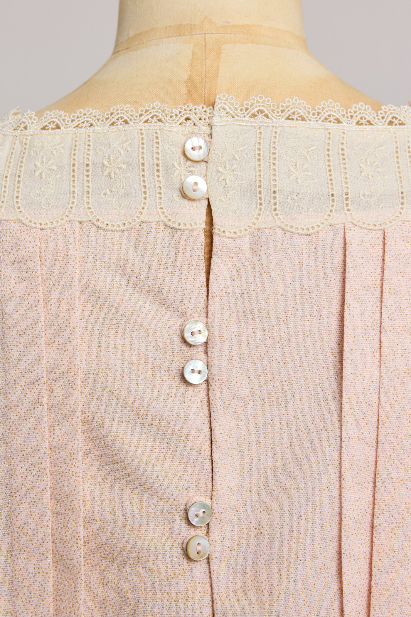 Custard Dress in Pink Glitter - Designed by Ingrid Lewis - Strawberries & Cream