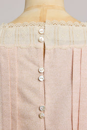 Custard Dress in Pink Glitter - Designed by Ingrid Lewis - Strawberries & Cream