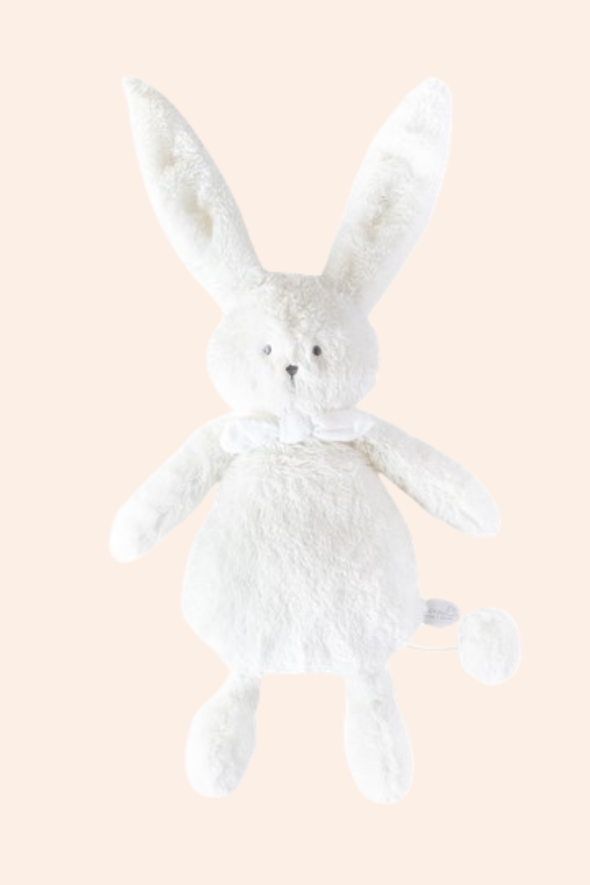Dimpel - Musical Ella Rabbit - White - Strawberries & Cream 