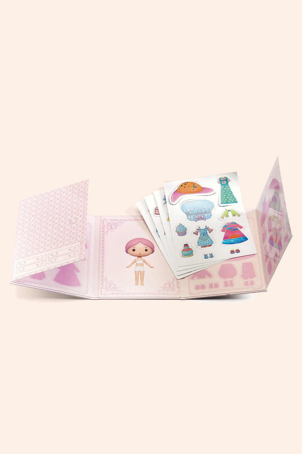 Djeco - Miss Lilypink (40 stickers)