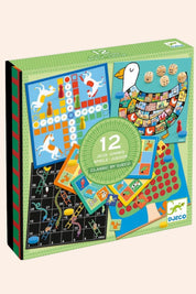 Djeco - 12 Games in one - Strawberries & Cream 