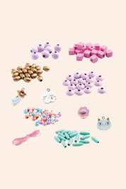 Djeco - 400 Wooden Beads - Rainbow - Strawberries & Cream