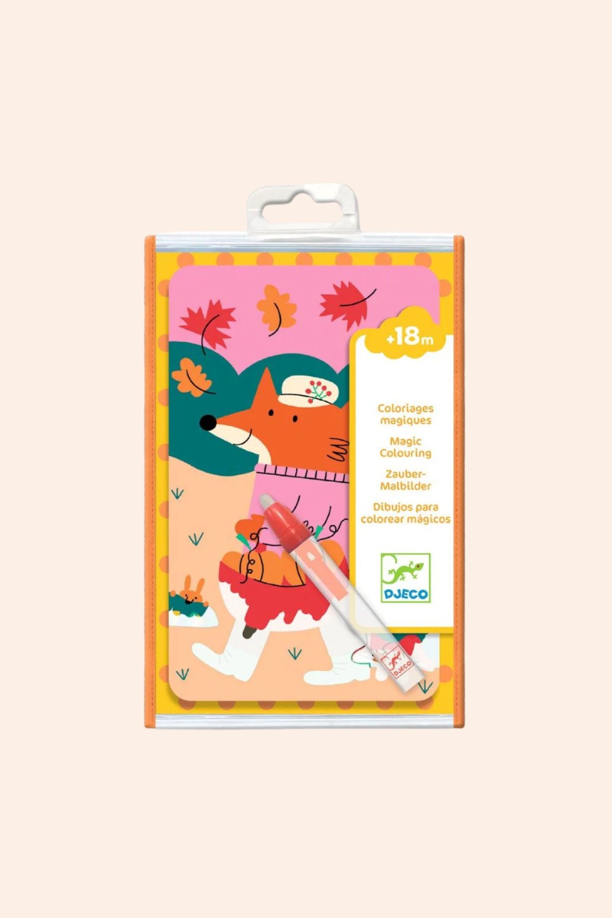 Djeco - 4 Seasons - Magic Colouring - Strawberries & Cream