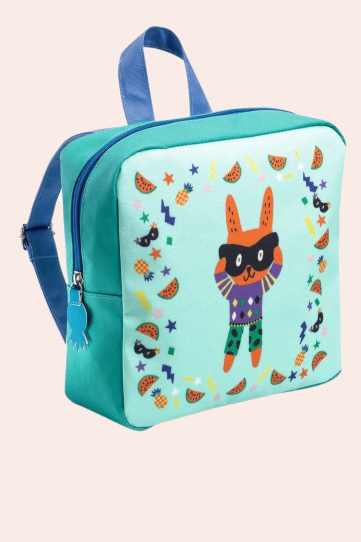 Djeco - Backpack - Bunny - Strawberries & Cream