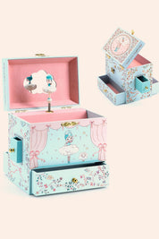 Djeco - Ballerine En Scène - Musical Box - Strawberries & Cream  - Ingrid Lewis - Designer 