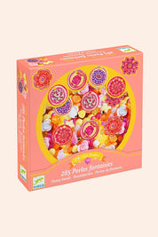 Djeco - Bubble Beads - Gold - Strawberries & Cream - Creative Activities - Craft Kits - Jewellery - Fancy Beads - Ingrid Lewis - Designer