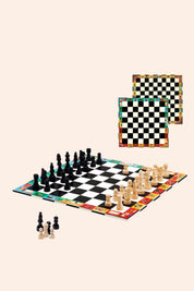 Djeco - Chess and Draughts - Strawberries & Cream 