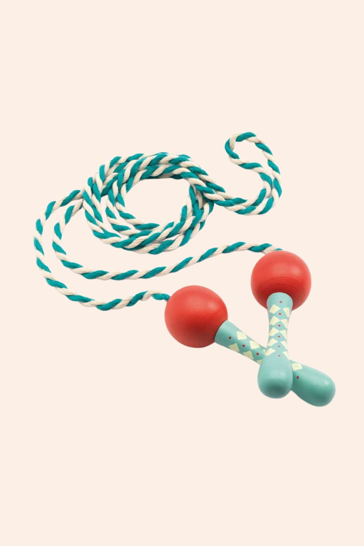 Djeco -  Codelia Skipping Rope - Strawberries & Cream -01
