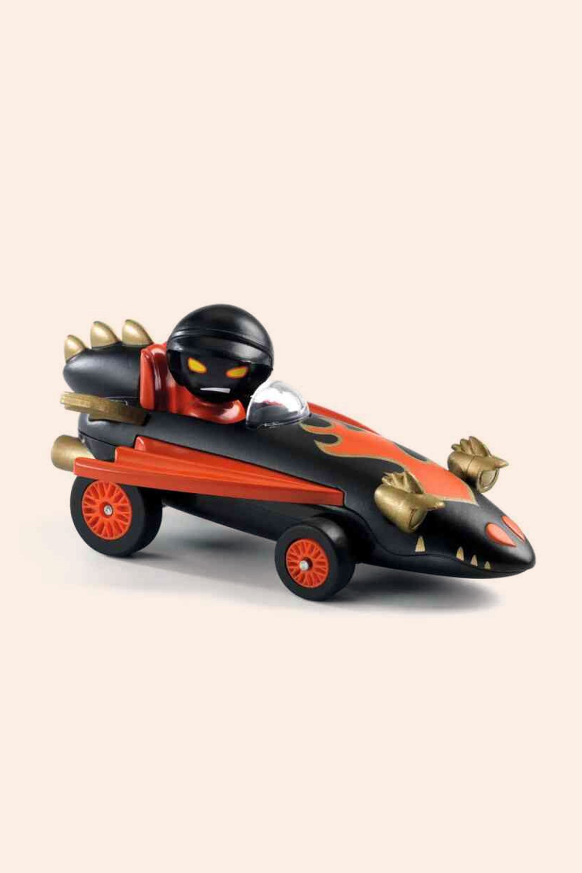 Djeco - Crazy Motors - Dragon Fire Car - Strawberries & Cream Djeco - Dragon Fire Car