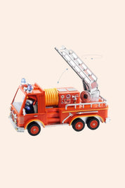 Djeco - Crazy Motors - Little Fire Truck - Strawberries & Cream - Ingrid Lewis - Designer