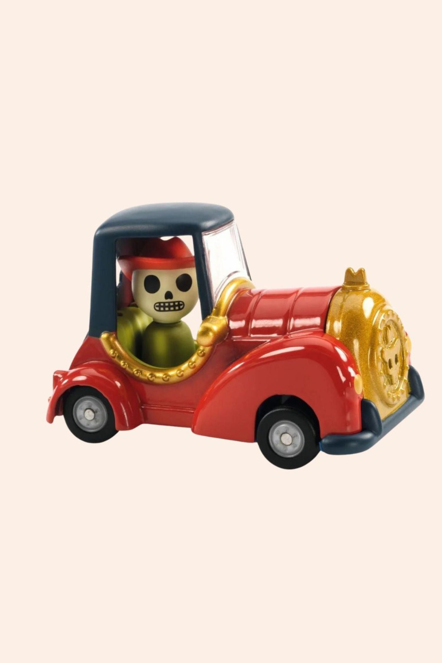 Djeco - Crazy Motors - Red Skull Car - Strawberries & Cream 