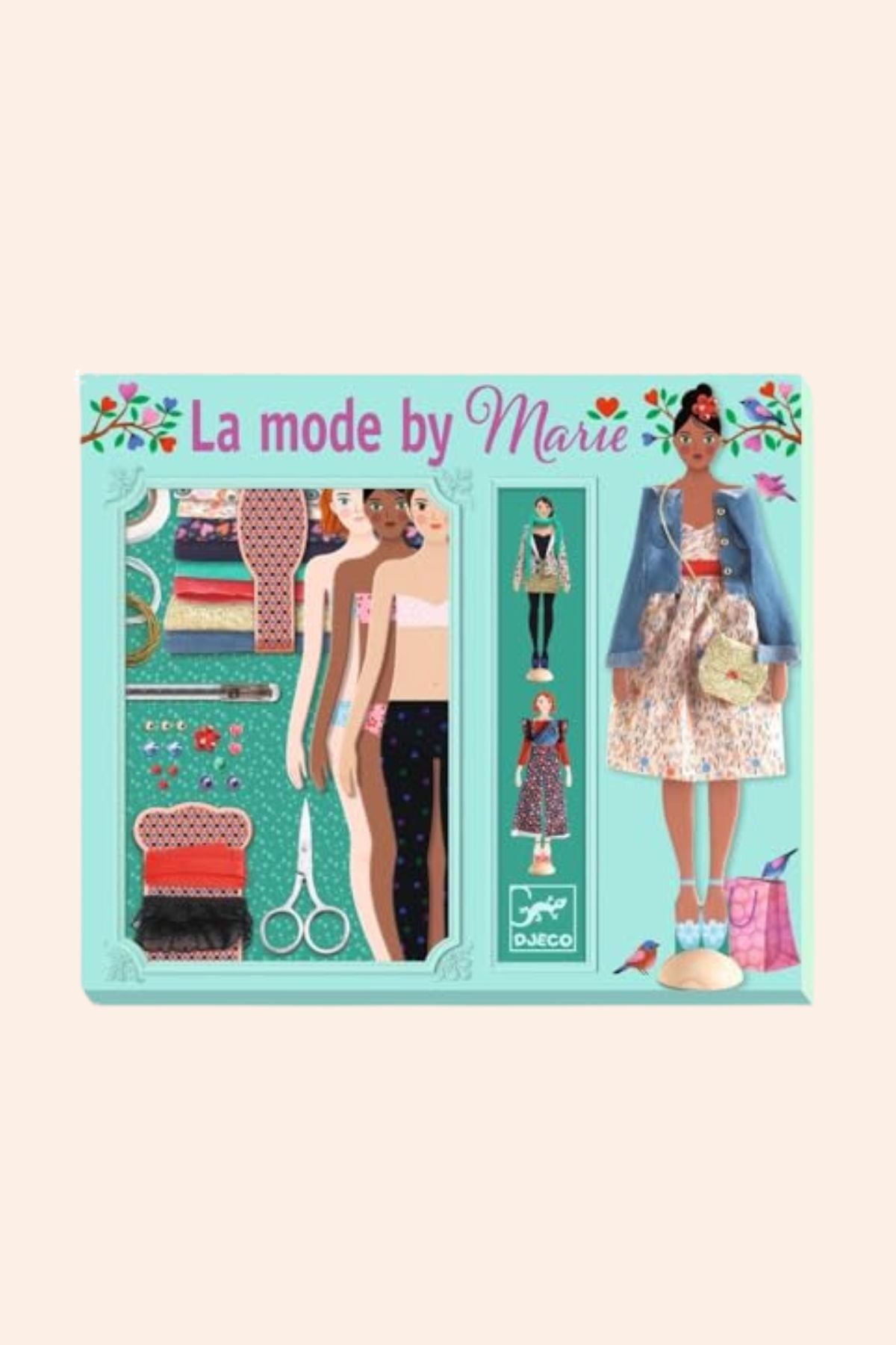 Djeco - Fashion Studio - La Mode by Marie - Strawberries & Cream - Ingrid Lewis - Designer