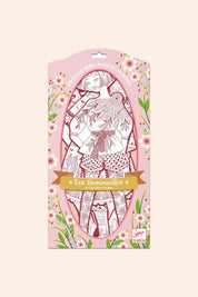 Djeco - Fiodor & Friends - Fashion Colouring - Les Demoiselles - Strawberries & Cream