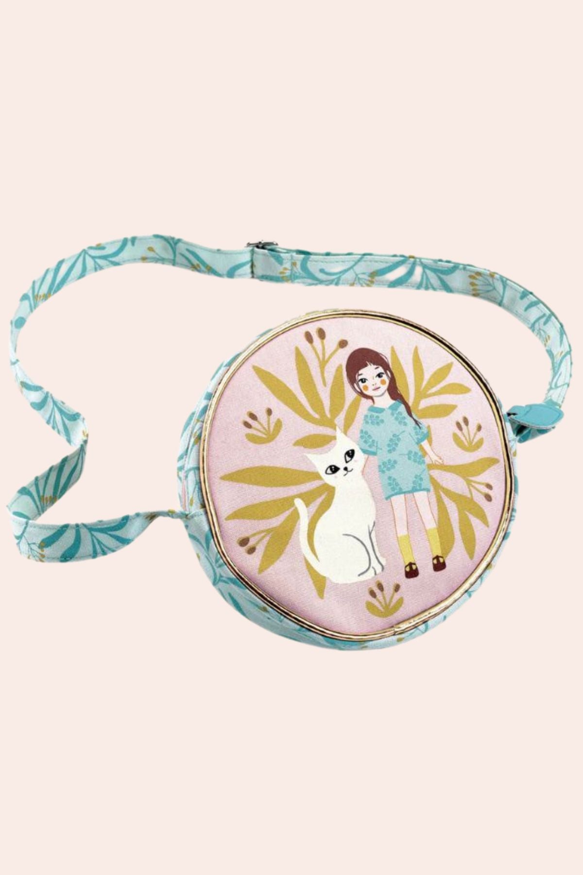 Djeco - Handbag - Cat - Strawberries & Cream 