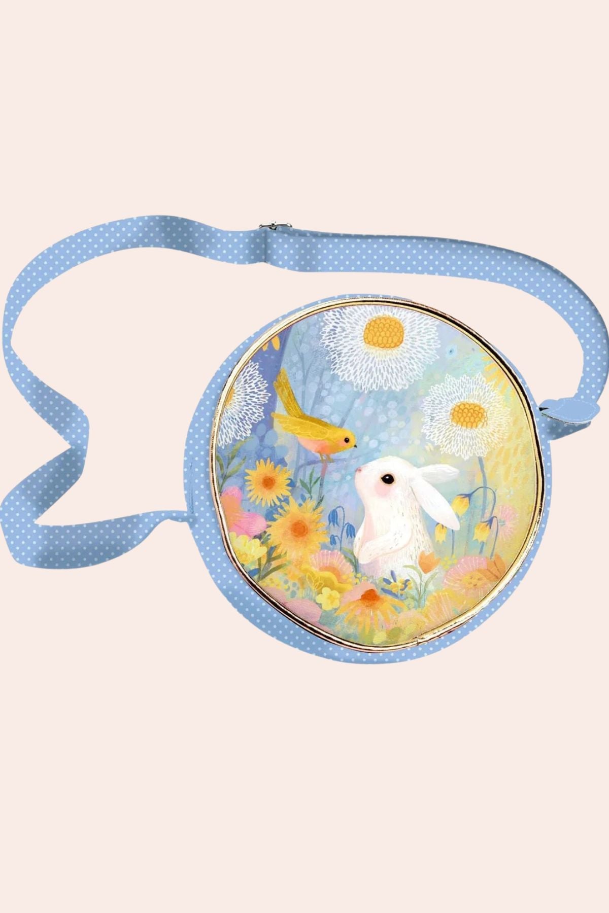 Djeco - Handbag - Rabbit - Strawberries & Cream 