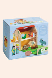 Djeco - Handling Game - Softi-Farm - Strawberries & Cream - Ingrid Lewis - Designer