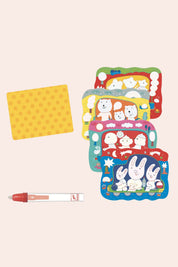 Djeco - Hidden On The Road - Magic Colouring - Strawberries & Cream
