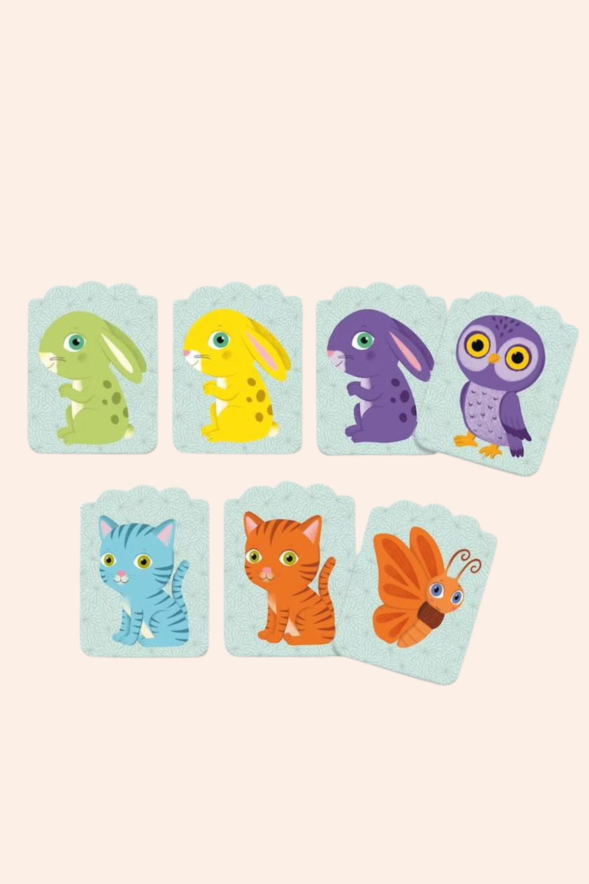 Djeco - Little Match  - Strawberries & Cream - Ingrid Lewis - Designer