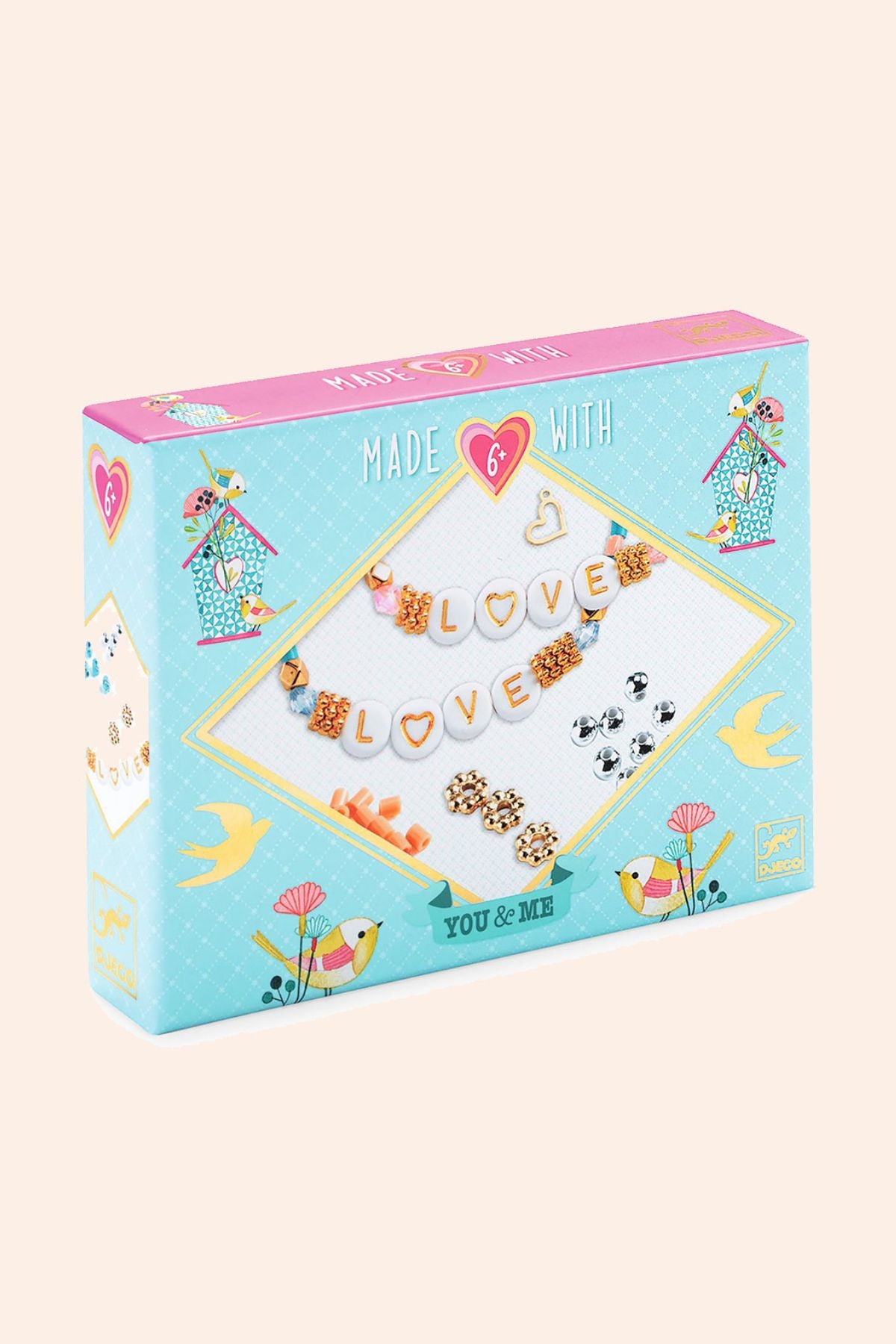 Djeco - Love Letters Jewellery - Strawberries & Cream 