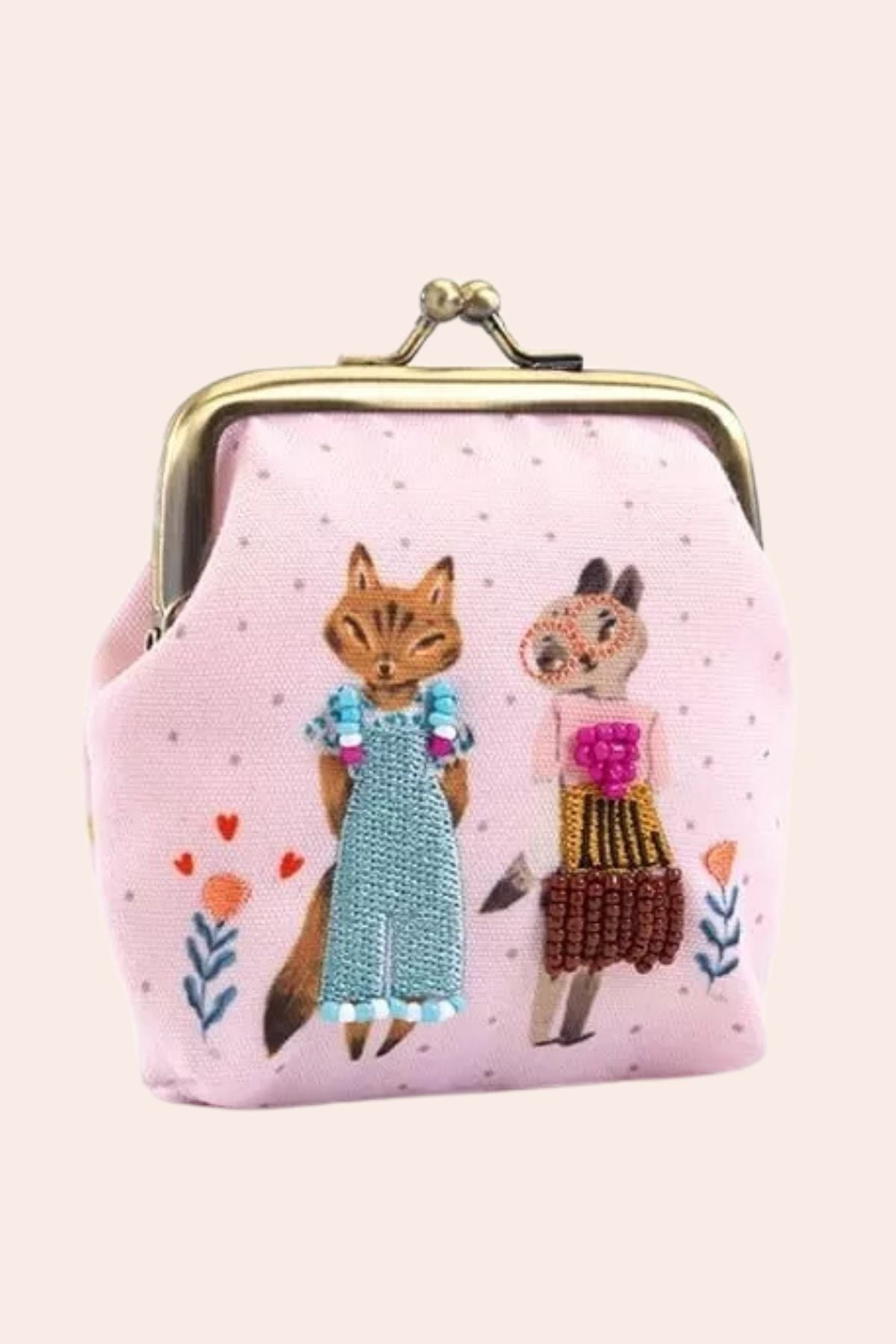 Djeco - Lovely Purse - Cat - Strawberries & Cream