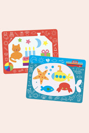 Djeco - Magic Scribbles - Magic Colouring - Strawberries & Cream 