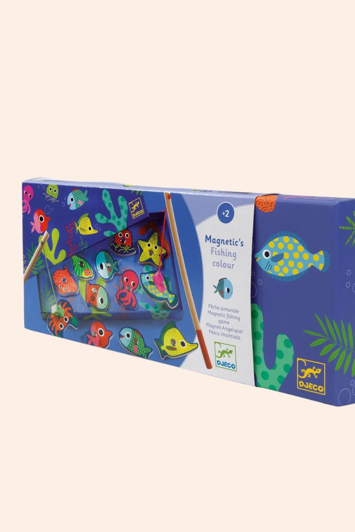 Djeco - Magnetic Fishing Colour - Strawberries & Cream 