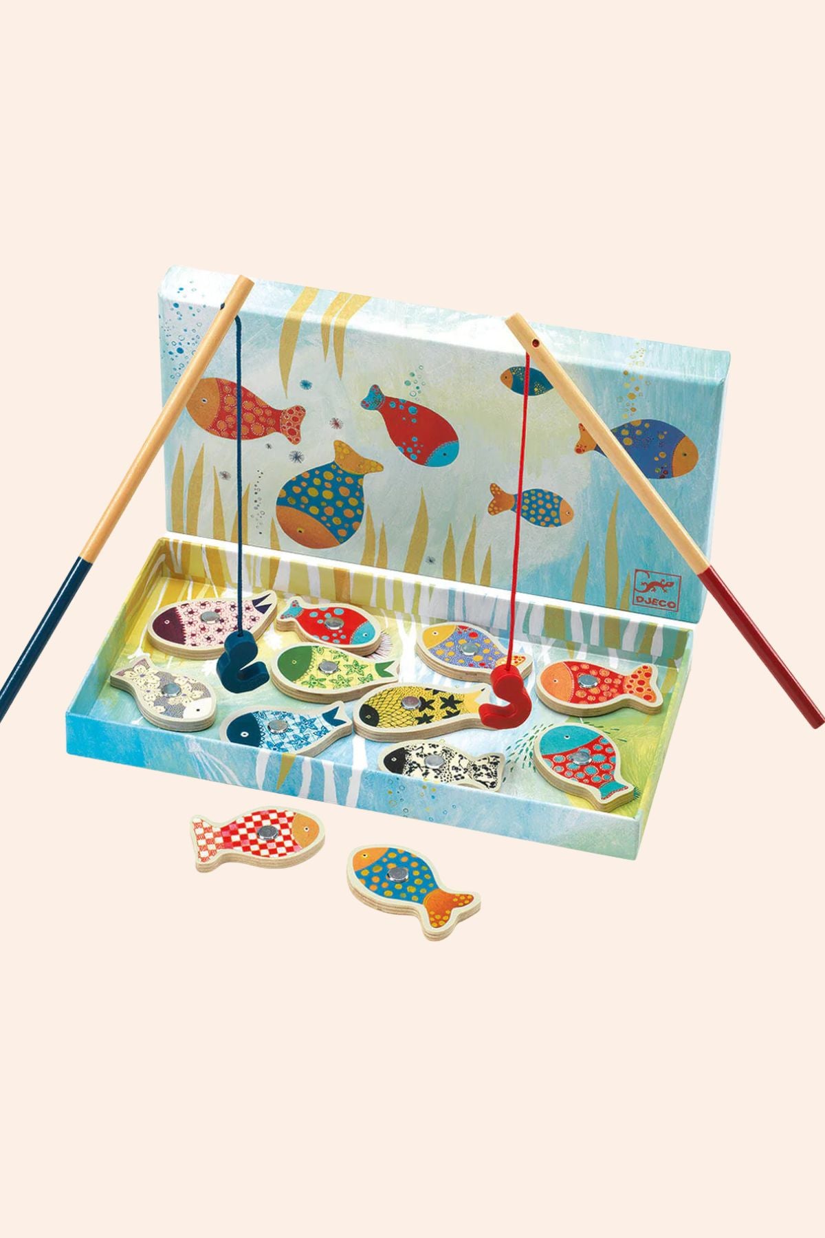 Djeco - Magnetic Fishing Dream - Strawberries & Cream 