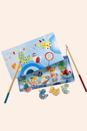 Djeco - Magnetic Fishing Duck - Strawberries & Cream