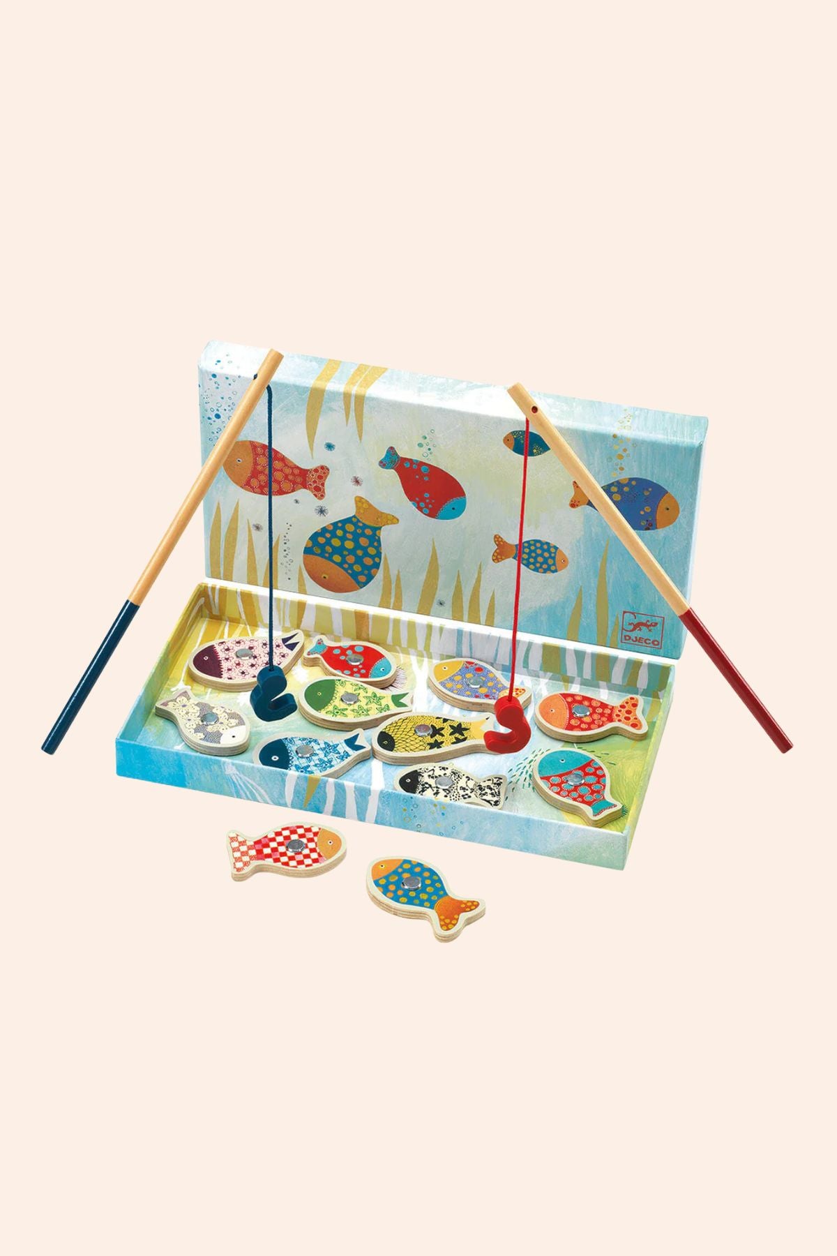 Djeco - Magnetic Fishing Tropic - Strawberries & Cream