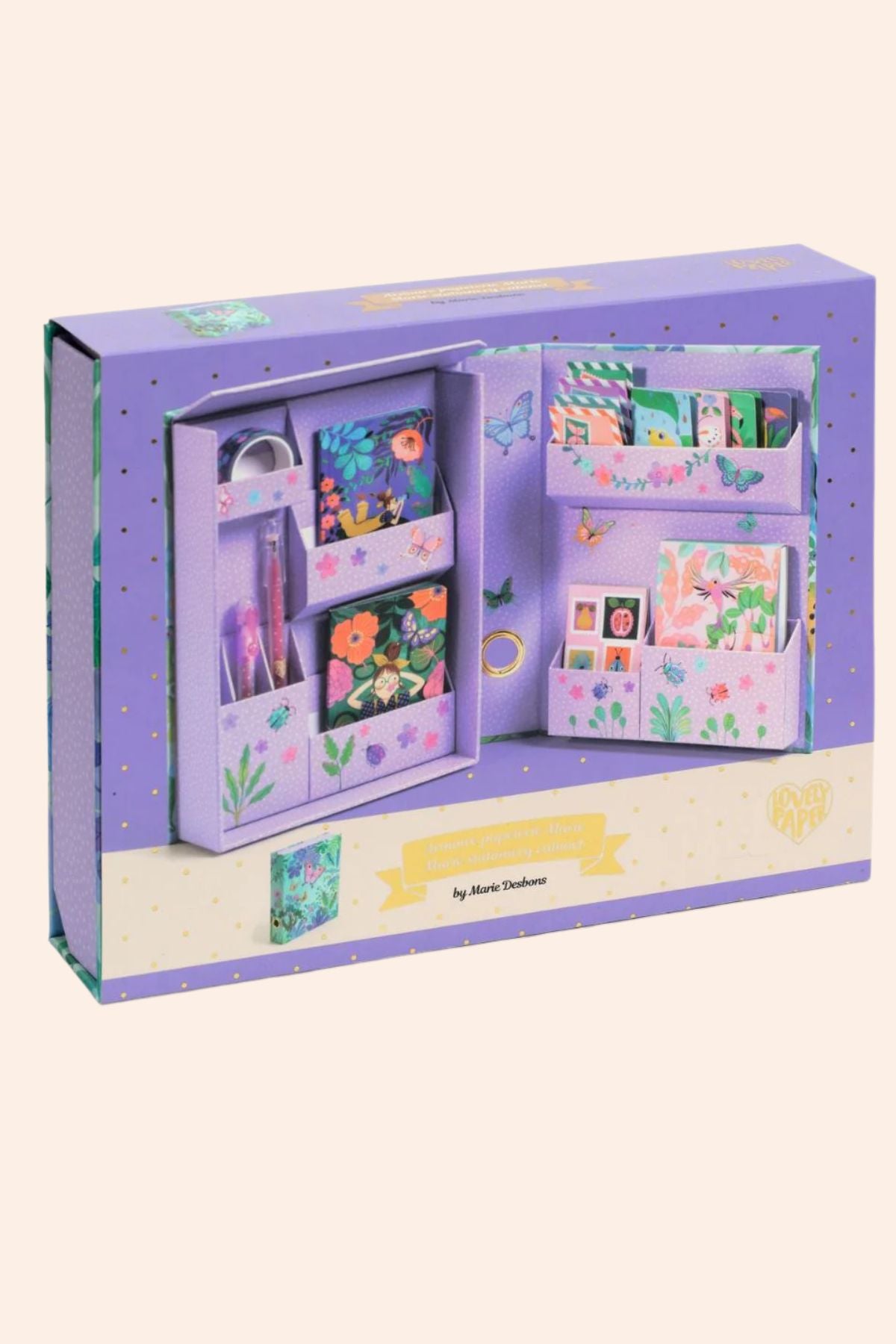 Djeco - Marie Box Set  - Strawberries & Cream - Ingrid Lewis - Designer