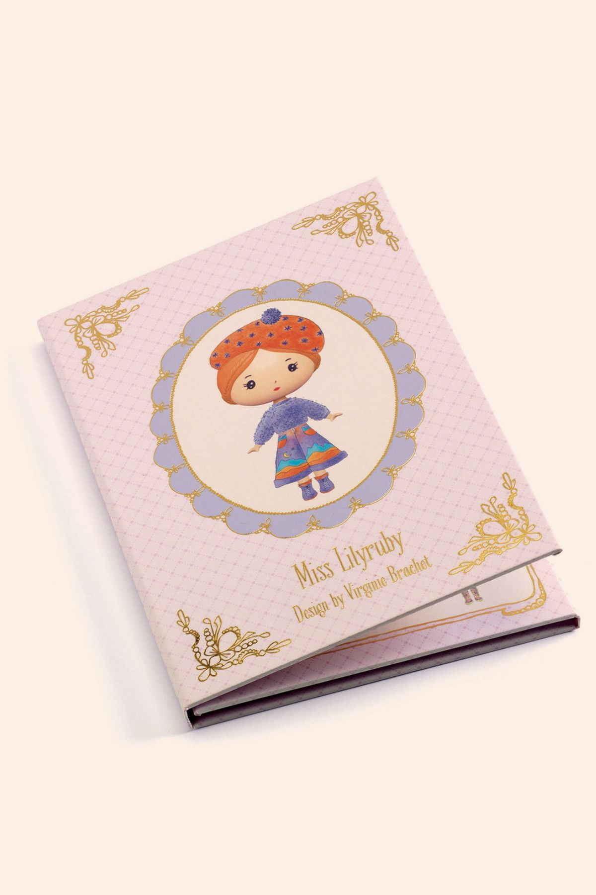 Djeco - Miss Lilyruby 40 stickers - Tinyly - Strawberries & Cream