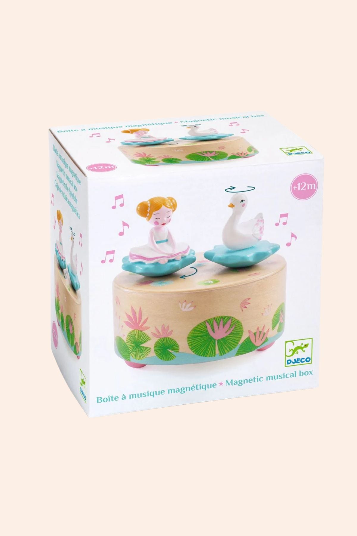 Djeco - Musical Box - Ballerina  Melody - Strawberries & Cream - Ingrid Lewis 