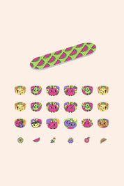 Djeco - Nails Stickers - Boost - Strawberries & Cream 
