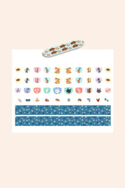 Djeco - Nails Stickers -  Cutie - Strawberries & Cream